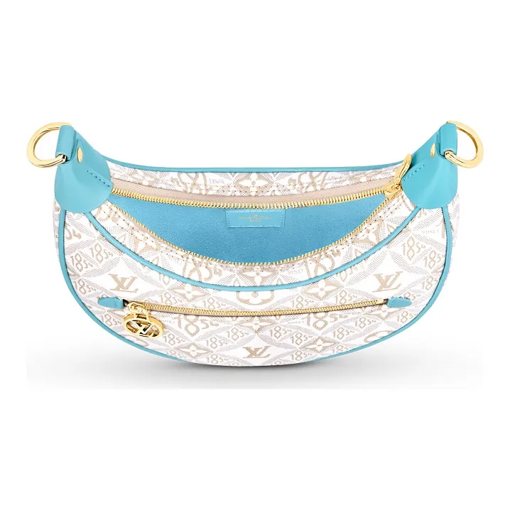 LOUIS VUITTON Loop Handbag Cruise 22 Ecru/Blue-3