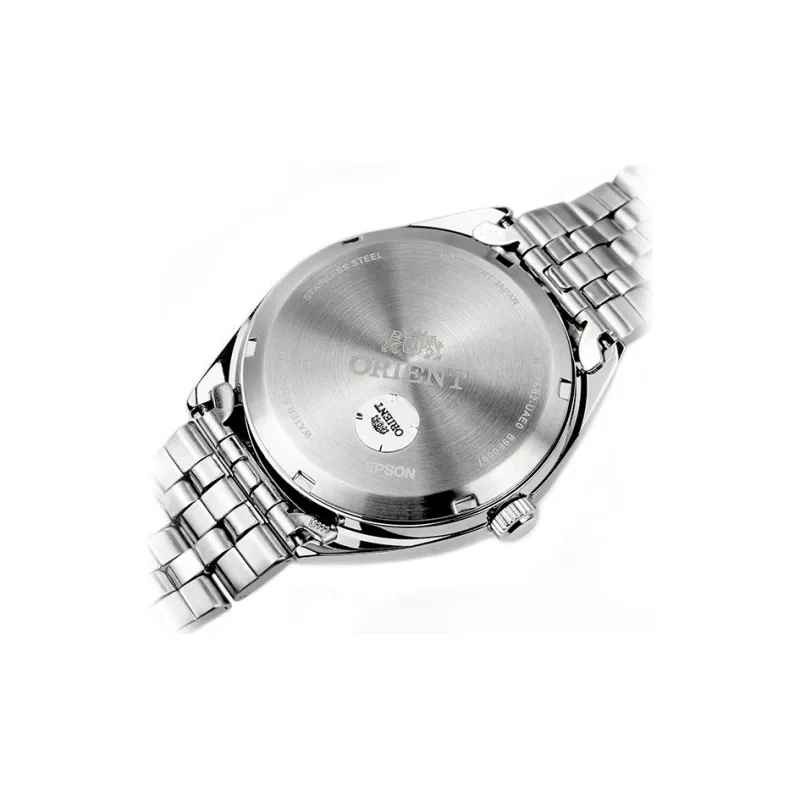 ORIENT Automatic Mechanical Movement Metal Strap Watch 39.4mm Men's Watches Blue Dial RA-AK0505L10B-2