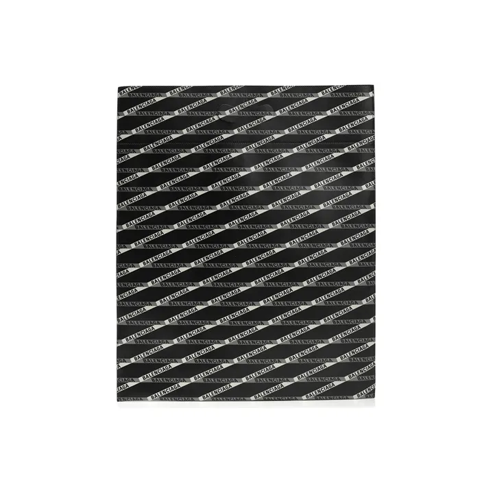 Balenciaga Cow Leather Portable Clutch Unisex Black-0