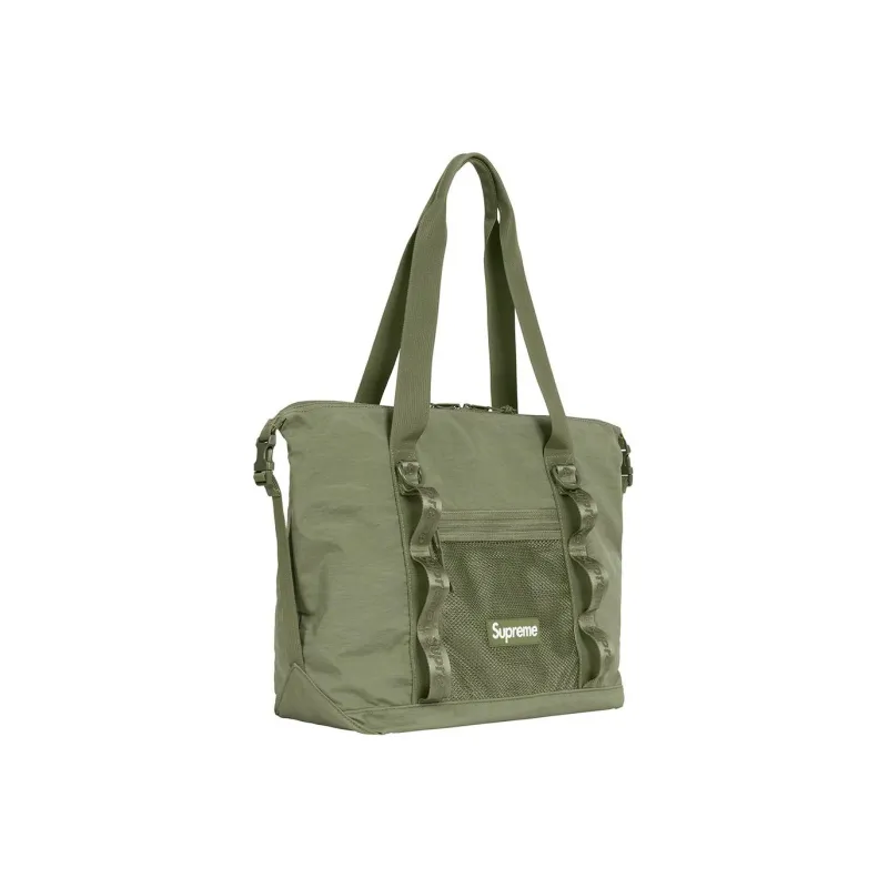 Supreme FW20 Leather Tote Bag, Shopping Bag, Handbag Tubas Unisex Multicolor-8
