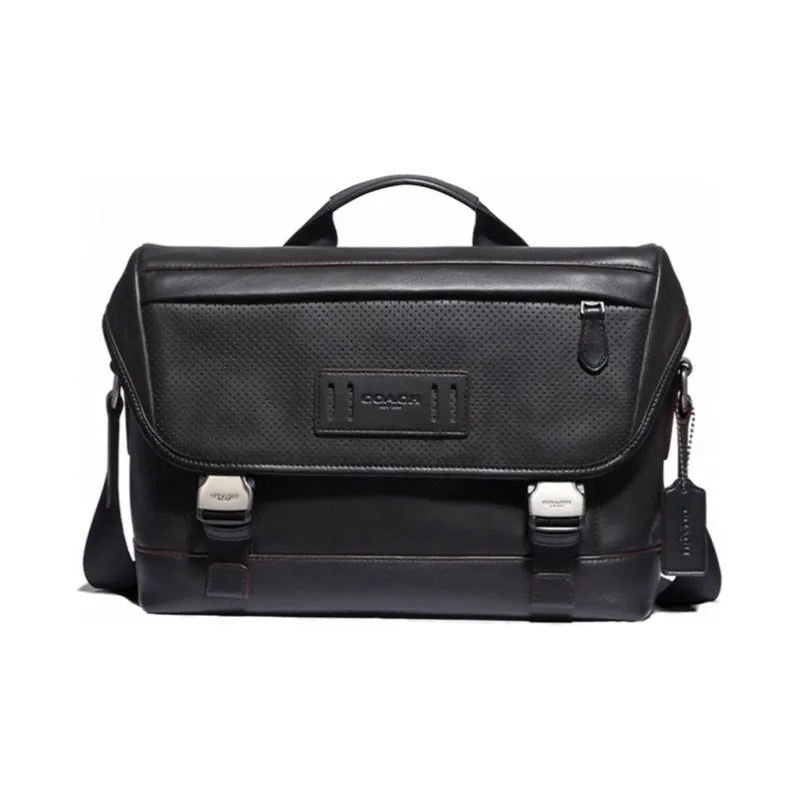 COACH Ranger Handbag, Crossbody Bag Cycling Bag, Handbag, Crossbody Bag Regular Men's Black-0