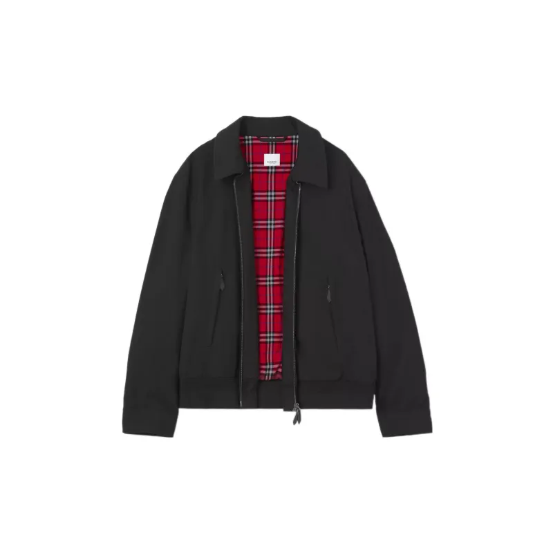Burberry Jackets Men Black-1