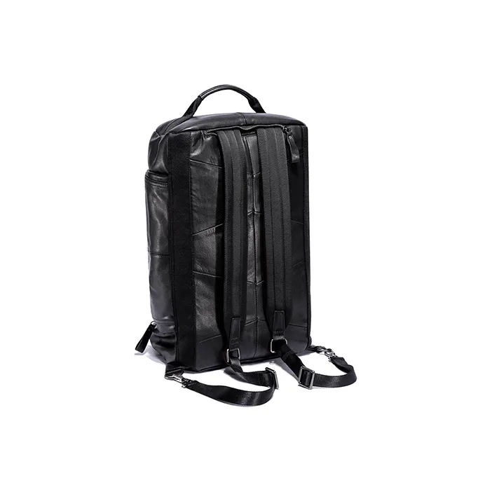 Ace Paul Cow Leather Handbags Travel Bags Regular Unisex Black-4