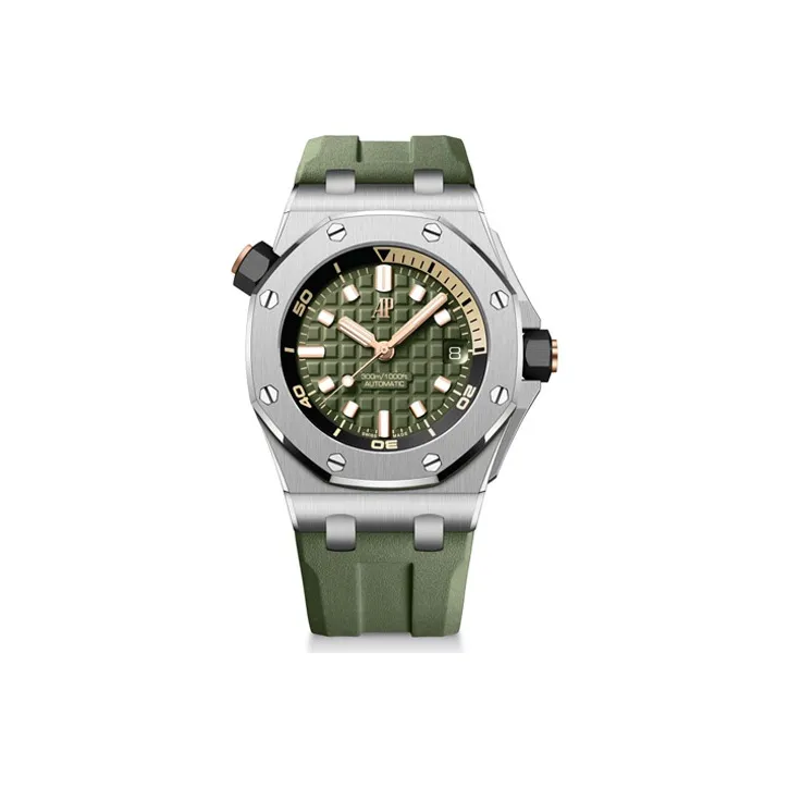 AUDEMARS PIGUET Royal Oak Offshore Series Automatic Mechanical Movement Men's Watches Watch 42mm Green Dial-0