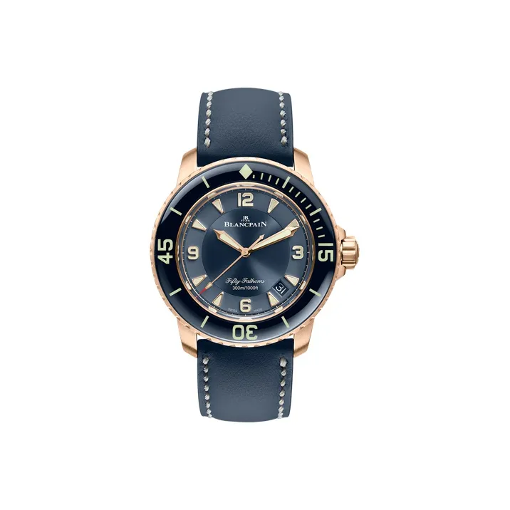 BLANCPAIN FIFTY FATHOMS Automatic Mechanical Movement Men's Watches Watch 45mm Blue Dial-0