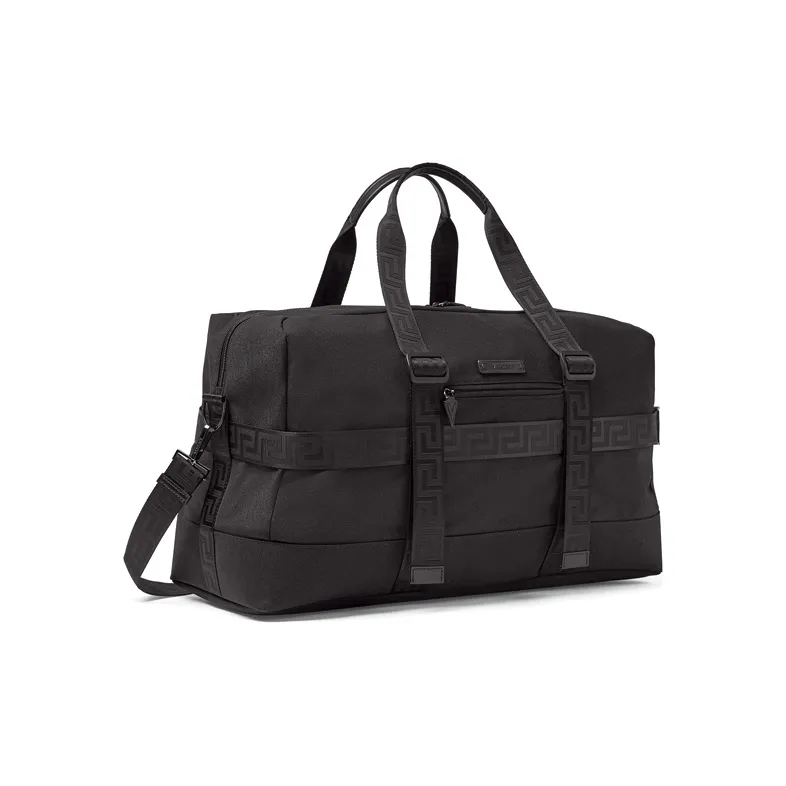 FANSIZHE Nylon Fabric Handbags Travel Bags Men's Black-1