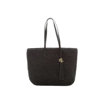 Polo Ralph Lauren Woven Logo Plaque Tote Bag