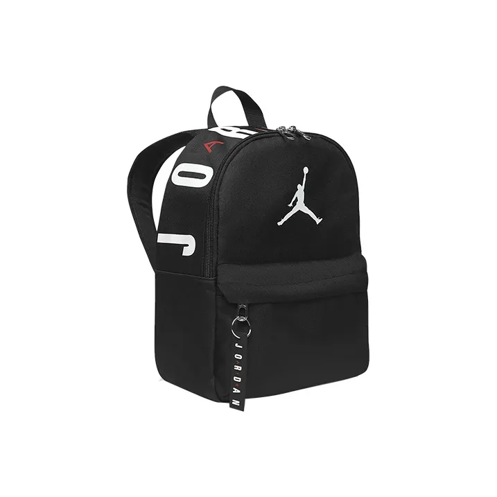 Jordan Polyester Backpack Small Size Men's Black-1
