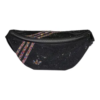Adidas Originals Polyester One Shoulder Crossbody Fanny Pack Regular Women's Black
