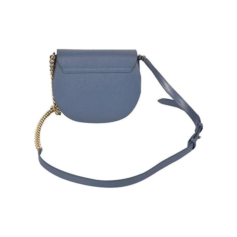 Furla Metropolis Collection Calfskin Shoulder Bag Crossbody Bag Mini Women's Blue-2