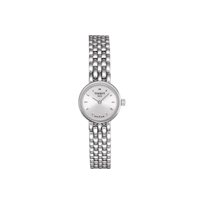 TISSOT Mechanical Movement Unisex Watch 39mm White Dial Stainless Steel Watch Case Stainless Steel Watchband-1