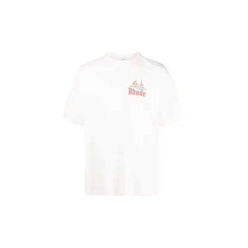 RHUDE T-Shirts Men Off White