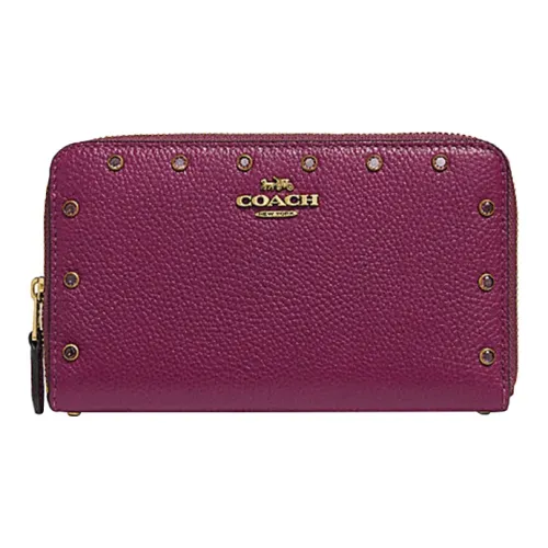 COACH Zip Around Wallets