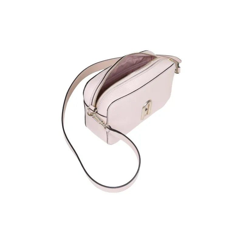 Furla Primula Leather Camera Bags Crossbody Bags Shoulder Bags Women's Light Pink-1
