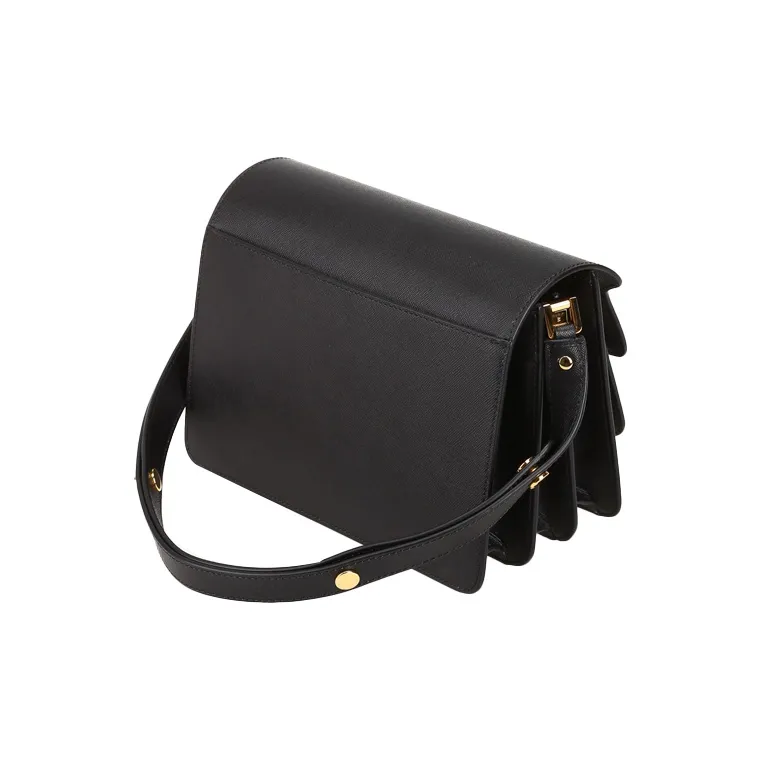MARNI Trunk Foldover Medium Shoulder Bag-2