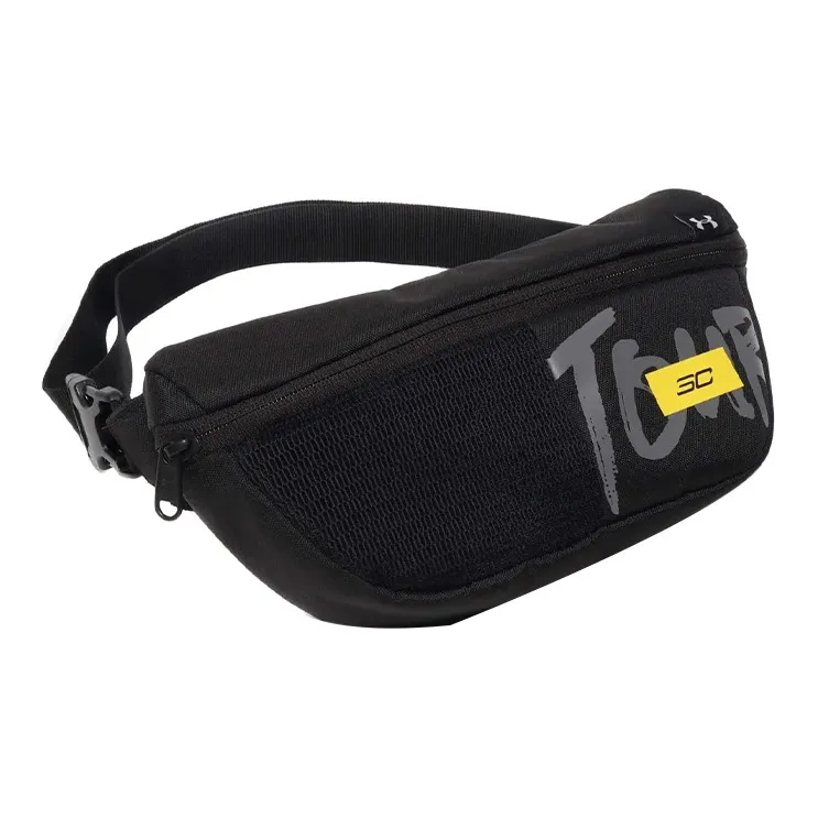 Under Armour Polyester Fanny Pack, Sling Bag, Shoulder Bag, Crossbody Bag Regular Unisex Black-0