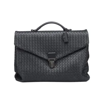 Bottega Veneta Calfskin Handbag Regular Women's Gray