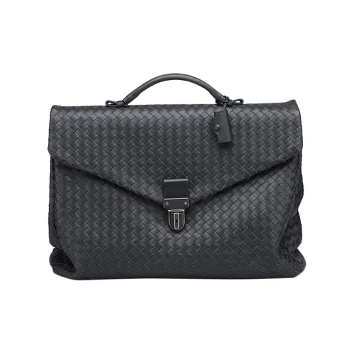 Bottega Veneta Calfskin Handbag Regular Women's Gray
