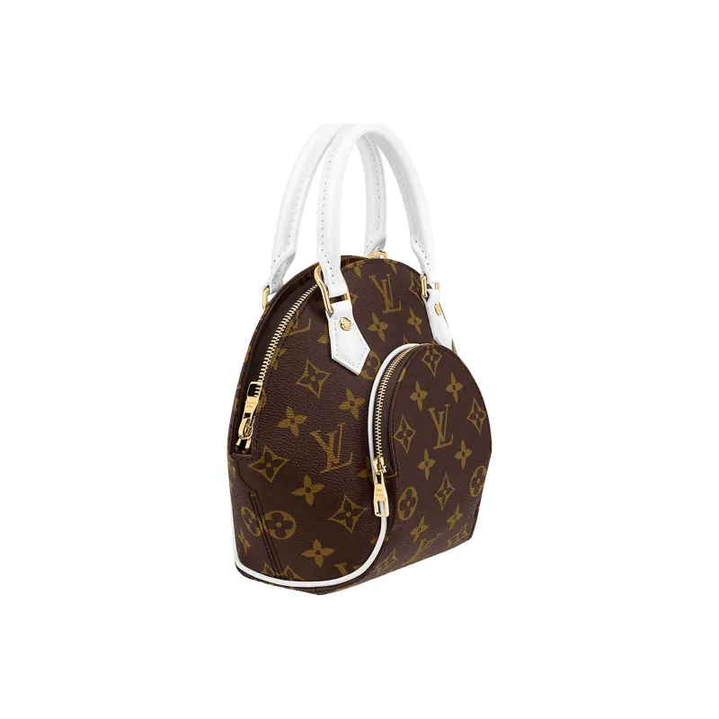 LOUIS VUITTON Ellipse Bb White/Brown-3