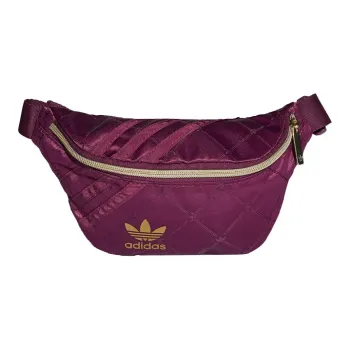 Adidas Originals Polyester Crossbody Bag, Shoulder Bag, Fanny Pack Regular Women's Dark Red