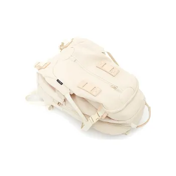 MYEDITION Oxford Laptop Backpack Regular Unisex Ecru