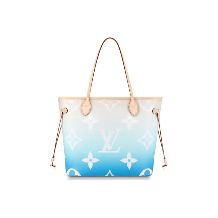 LOUIS VUITTON Neverfull Gradient Pastel Mm Blue-2