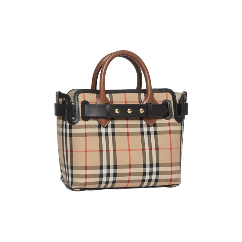 Burberry Cow Leather Belt Bag Crossbody One Shoulder Handbag Unisex Archive Beige-4