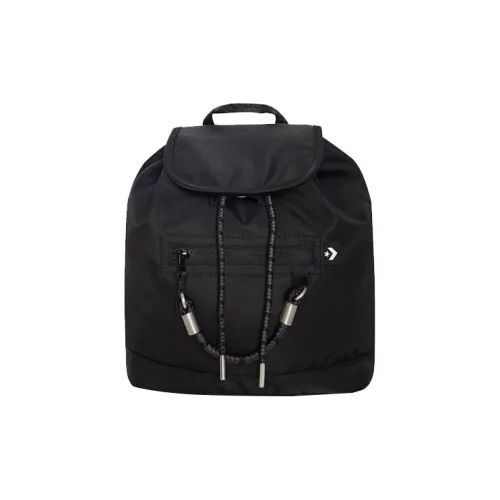 Converse Polyester Bucket Bag Backpack Regular Unisex Black