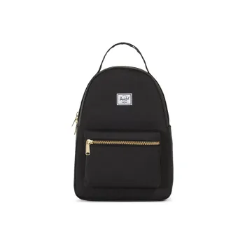 Herschel Polyester Backpack Small Size Unisex Black