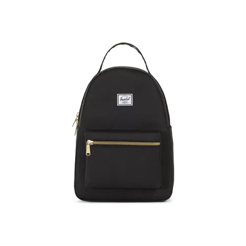 Herschel Polyester Backpack Small Size Unisex Black