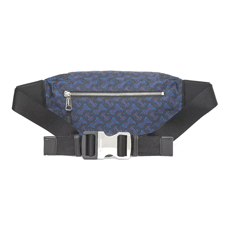 Burberry Sonny Sunny ECONYL® Nylon Shoulder Bag Crossbody Bag Fanny Pack Men's Dark Blue-2