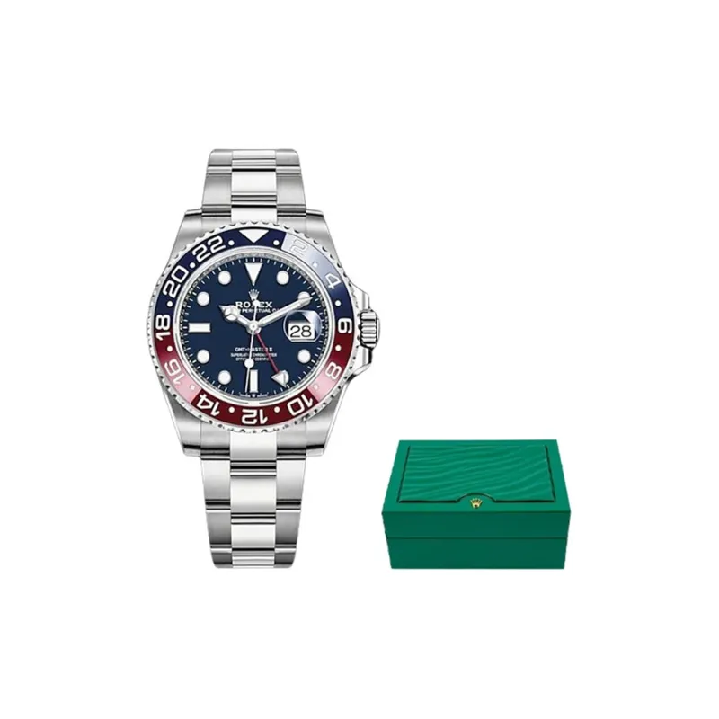 ROLEX 2021 Pre owned GMT Master Ii Pepsi 40mm-1