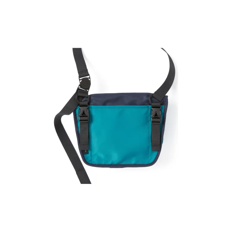 COMBACK Polyamide Crossbody Bag Trumpets Unisex Khaki Blue & Black Gray & Black Purple & Blue Green Patchwork-11