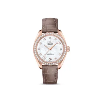OMEGA Seahorse Collection Automatic Mechanical Movement Women's Watch Watch 34mm White Dial