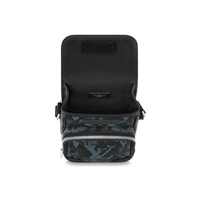 LOUIS VUITTON Monogram Pastel Noir Canvas Nano Amazon Messenger-2