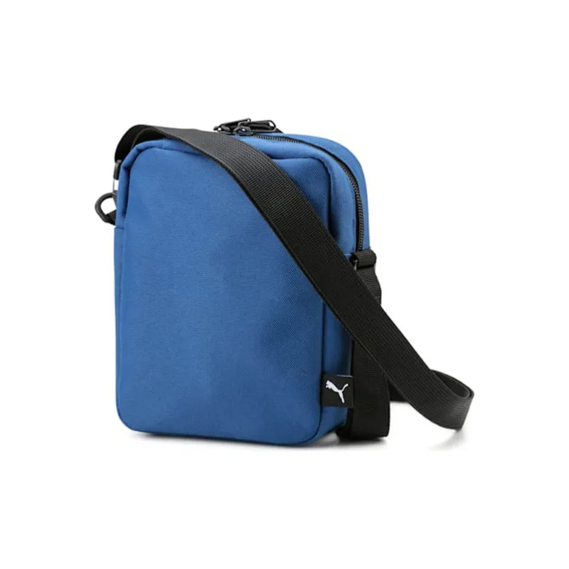 PUMA TYAKASH Collaboration Polyester Sling Bag Crossbody Bag Shoulder Bag Unisex Glacier Blue/Brick Red/Brown-1