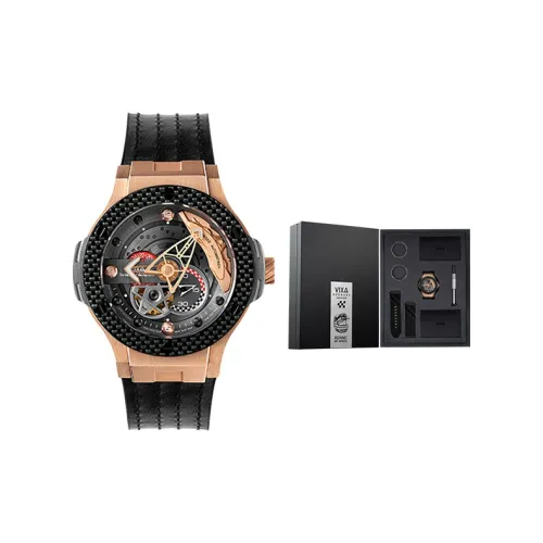 VIXA Racing Automatic Mechanical Movement Men's Watches Watch 43mm Cut Out Dial VWMP241116 2