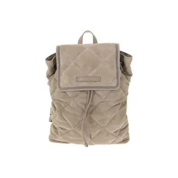 Brunello Cucinelli Suede Backpack Women's Light Umber