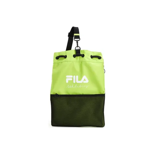 FILA Unisex FITNESS Single-Shoulder Bag Yellow/Green