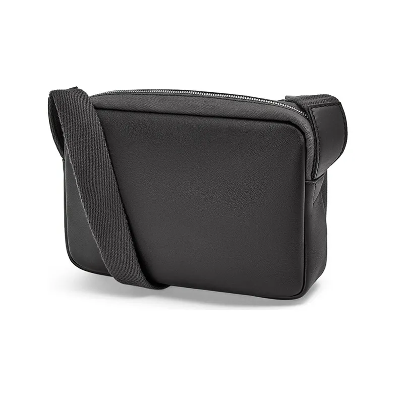 LOEWE Military Canvas With Classic Calfskin Messenger Bag Shoulder Bag Crossbody Bag Men's Anthracite/Black-2