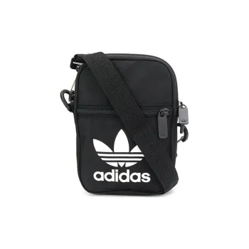 Adidas Originals Polyester Cell Phone Pouch Shoulder Bag Crossbody Bag Mini Unisex Black