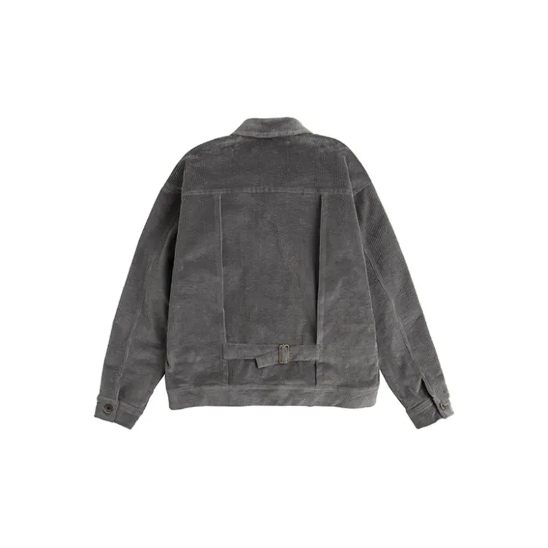 YOSHIYOYI Jackets Unisex Gray-1