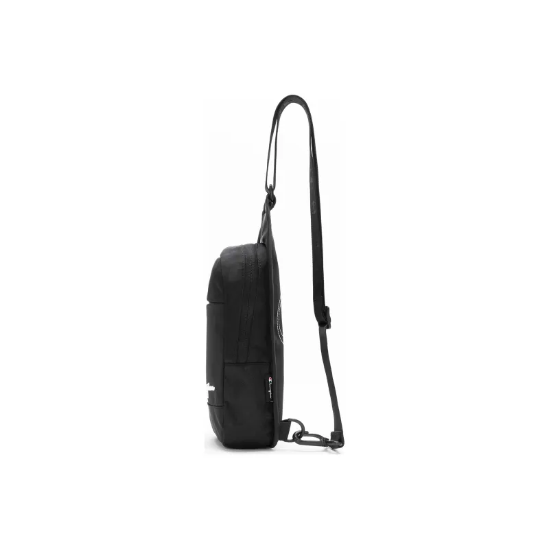 Champion Fabric Shoulder Bag Regular Unisex Black/Oatmeal Gray/Ginger Yellow/Light Egg White-2