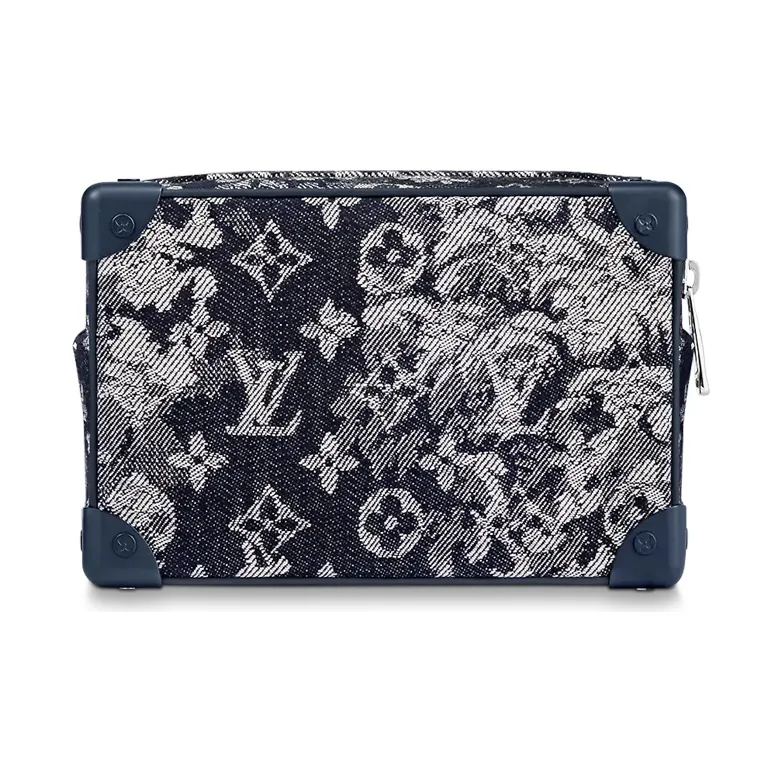 LOUIS VUITTON Monogram Tapestry Mini Soft Trunk-3