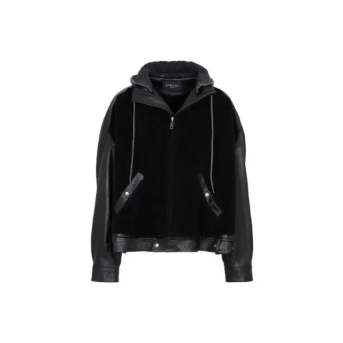 Balenciaga Jackets Men Black