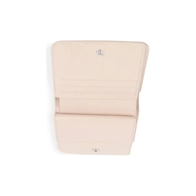 Balenciaga ESSENTIAL Sheepskin Card Clip Zero Wallet Regular Women's Light Beige-2