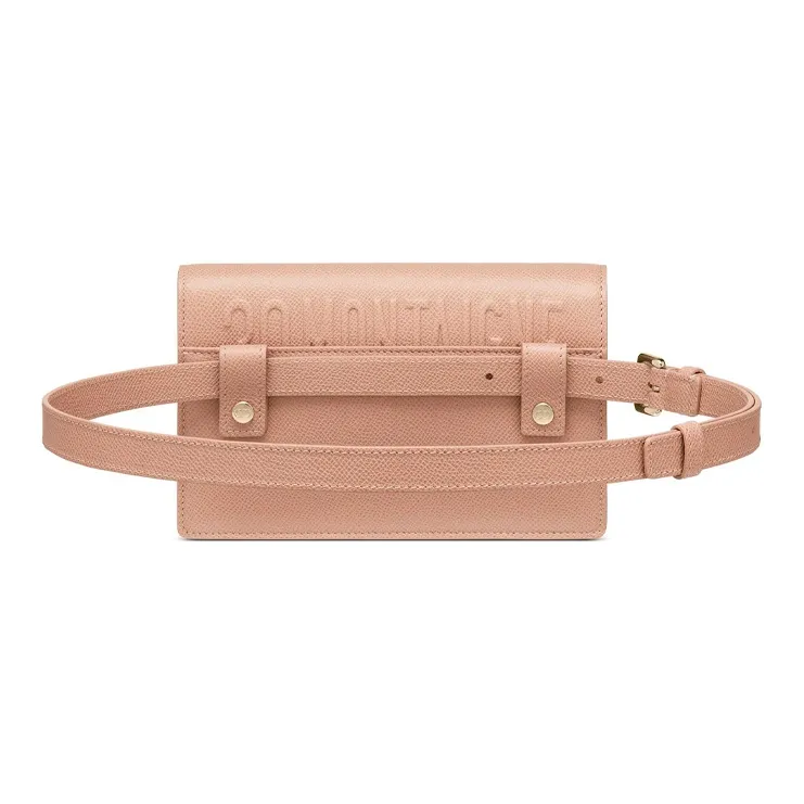 DIOR Cow Leather Fanny Pack Regular Women's Pink-2