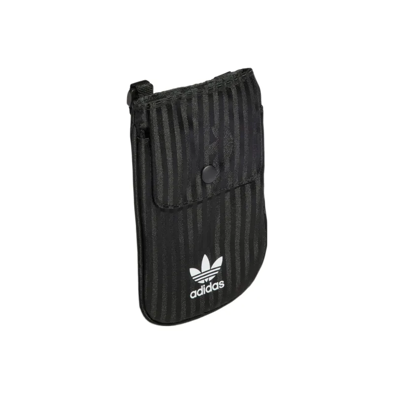 Adidas Originals Recycled Material Shoulder Bag Crossbody Bag Unisex Black-1