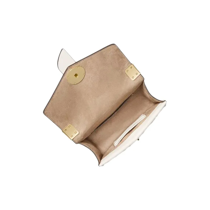 MICHAEL KORS Greenwich Leather Envelope Bag, Shoulder Bag Trumpets Women's Ballet Pink-5