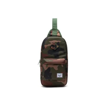 Herschel Polyester Shoulder Bag Crossbody Bag Fanny Pack Sling Bags Mini Unisex Heritage Forest Green Camouflage